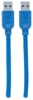 Imagen de Cable USB V3.2 A-A  1.8M Azul, 5 Gbps