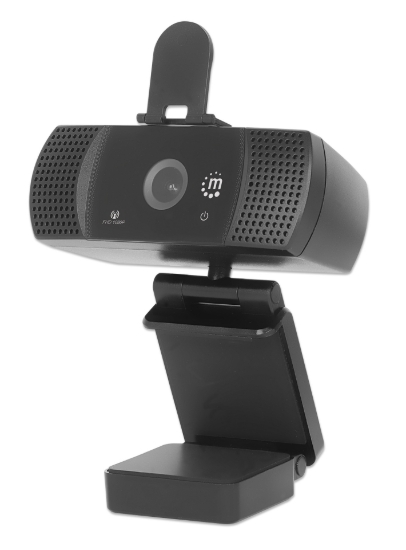 Imagen de Camara Web Full HD USB Rotacion 360 Negra
