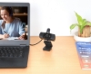 Imagen de Camara Web Full HD USB Rotacion 360 Negra