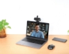 Imagen de Camara Web Full HD USB Rotacion 360 Negra