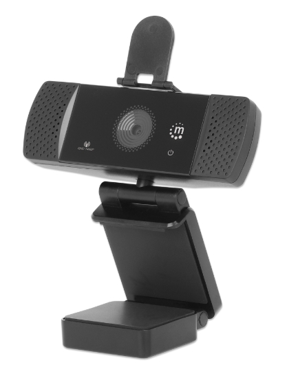 Imagen de Camara Web QHD USB Auto Enfoque Cancelacion de ruido, Negra