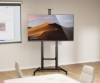 Imagen de Soporte TV tipo carro 120kg, 60" a 120", manivela, altura ajustable