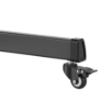 Imagen de Soporte TV tipo carro 120kg, 60" a 120", manivela, altura ajustable