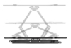 Imagen de Soporte TV p/pared 50kg, 37" a 90", exteriores, articulado