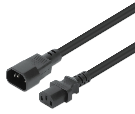Imagen de Cable corriente PDU a servidor monitor 1m