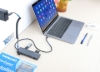 Imagen de Docking USB-C  9 puertos, HDMI, 3xUSB-A, USB-C Datos, PD, RJ45, Lector