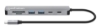 Imagen de Docking USB-C  7 puertos, HDMI, 2xUSB-A, USB-C Datos, PD, Lector