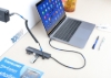 Imagen de Docking USB-C  7 puertos, HDMI, 2xUSB-A, USB-C Datos, PD, Lector