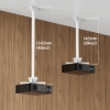 Imagen de Soporte proyector p/techo 74.5 a 114.5 cm, 35 kg