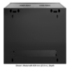 Imagen de Gabinete 19" Mural Flatpack  9U 570x450
