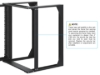 Imagen de Rack 19" Abierto Mural 12U 500x450, Flatpack