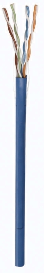 Imagen de Bobina Cat 5e Cobre UTP Solida Azul