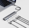 Imagen de Hub USB-C V3.2, 3 ptos A + 3 ptos C + PD, 10Gb, 100W