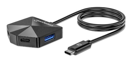 Imagen de HUB USB-C V3.2 3 Ptos A + 2 Ptos C, 5Gbps