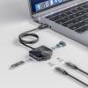 Imagen de HUB USB-C V3.2 3 Ptos A + 2 Ptos C, 5Gbps
