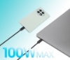 Imagen de Cable USB-C de carga 100W p/2 dispositivos