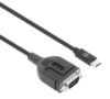 Imagen de Convertidor USB-C a Serial DB9-M / RS232, 1m
