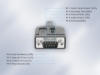 Imagen de Convertidor USB-C a Serial DB9-M / RS232, 1m