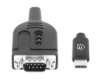 Imagen de Convertidor USB-C a Serial DB9-M / RS232, 1m