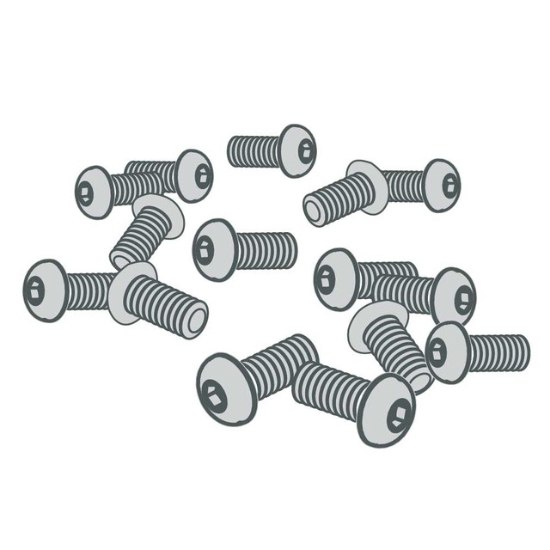 Imagen de ZEBRA AIT, 110PAX3, SPARE PART, SCREW M3 SPECIAL, QTY 25, FOR 110PAX3