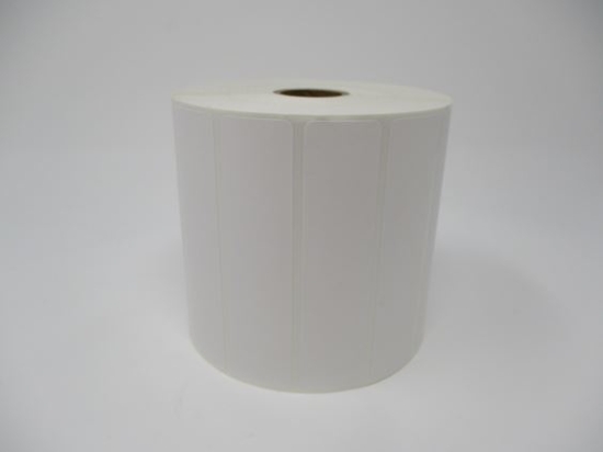 Imagen de BROTHER MOBILE, 4"X1" TT PREM PAPER LABEL (USE WAX OR WAX/RESIN RIBBON), 5"OD/1"CORE, 2,300 LABELS/ROLL, 4 ROLLS/CASE