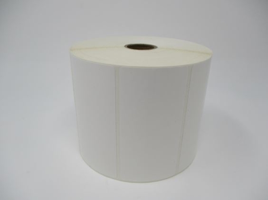 Imagen de BROTHER, MULTIPURPOSE THERMAL TRANSFER SYNTHETIC (POLYPROPYLENE) LABEL (FOR WAX AND WAX/RESIN RIBBONS), 4X2, WHITE, GAP, 1 CORE, 5 OD, 1,455 LABELS/ROLL, 4 ROLLS/CAS