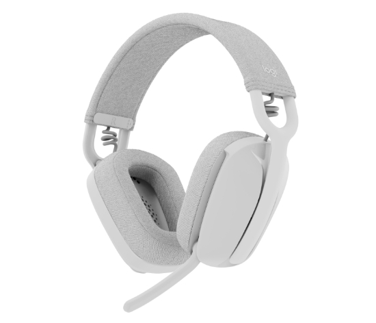 Imagen de Logitech Zone Vibe 100 - Auricular - tamaño completo - Bluetooth - inalámbrico - blanco hueso