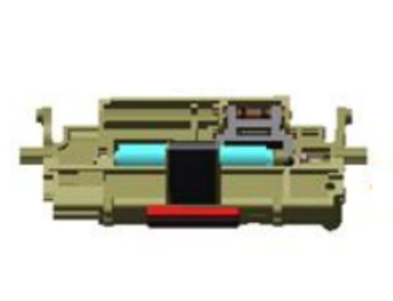 Imagen de ZEBRACARD,KIT, REAR PRESSURE ROLLER ASSEMBLY WITH MAG