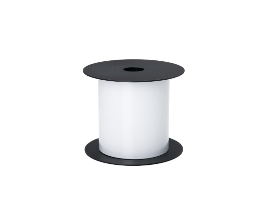 Imagen de BROTHER MOBILE, 4" WIDE TT OILY SURFACE CONTINUOUS POLYESTER WHITE LABEL (USE BMSLPR03XX RIBBONS), 3.2MIL,5+YRS,5"OD/1"CORE,100FT/ROLL,1ROLL/UNIT