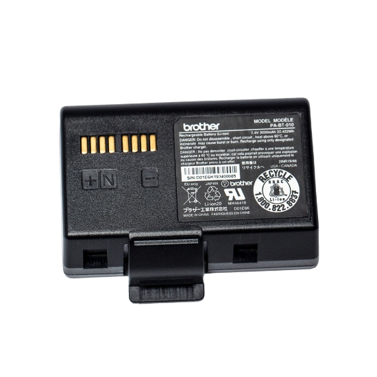 Imagen de BROTHER MOBILE, EOL, RECHARGEABLE SMART LI-ION BATTERY, FOR RJ-3035 AND RJ-3055