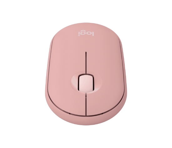 Imagen de Logitech Pebble Mouse 2 M350s - Ratón - óptico - 3 botones - inalámbrico - Bluetooth - rosa