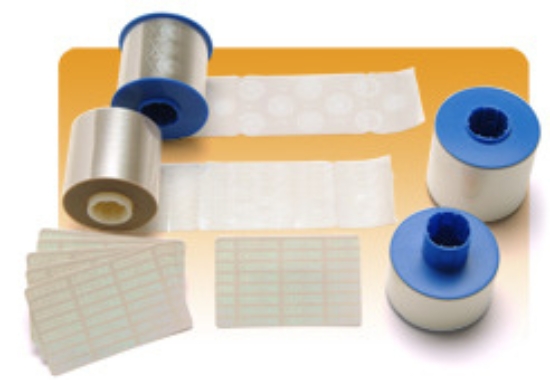 Imagen de ZEBRACARD, CONSUMABLES, TRUE COLOURS VARNISH OVERLAY FULL COVERAGE .6 MIL LAMINATE, P500, P520C, P520I COMPATIBLE, 160 PATCHES, PRICED PER PACK