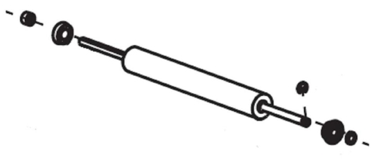 Imagen de ZEBRA AIT, EOL, PART, KIT PLATEN ROLLER 203 DPI & 300 DPI 110XI4 & 105SLPLUS