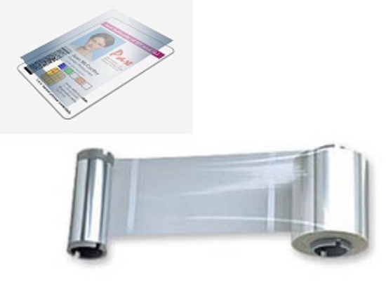 Imagen de ZEBRACARD, CONSUMABLES, CLEAR TRUE SECURE I SERIES BOTTOM FULL 1 MIL LAMINATE, ZXP SERIES 8 COMPATIBLE, 625 CARDS PER ROLL, PRICED PER ROLL