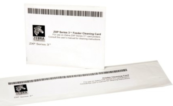 Imagen de ZEBRACARD, ENHANCED ZXP SERIES 3, CLEANING KIT, 4 PRINT ENGINE CLEANING CARDS AND 4 FEEDER CLEANING CARDS (ENOUGH FOR 4,000 PRINTS)