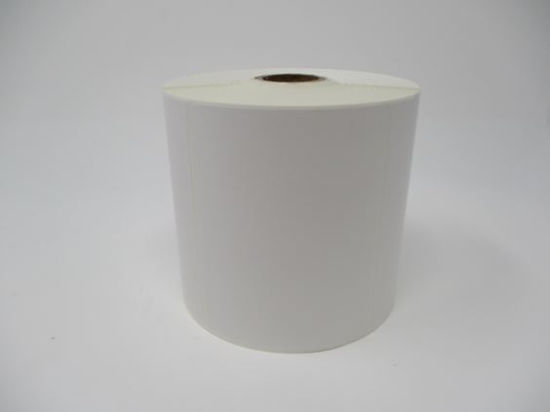 Imagen de BROTHER MOBILE, 4X3 TT PREMIUM PAPER LABEL (USE WAX OR WAX/RESIN RIBBON), 5'' OD, 1'' CORE, 850 LABELS/ROLL, 4 ROLLS/CASE