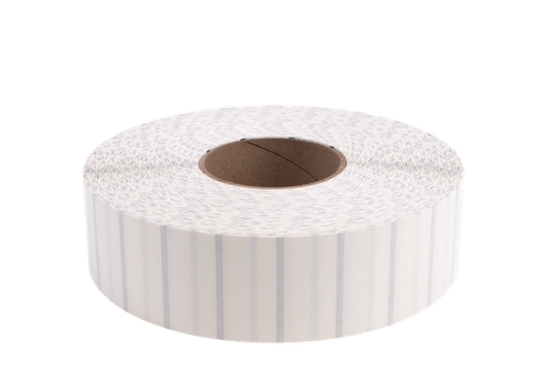 Imagen de BROTHER MOBILE, 2"X1" SYN (POLYESTER) CLEAR LABEL (USE WAX/RESIN OR RESIN RIBBON), 8"OD/3"CORE, 6,215 LABELS/ROLL, 4 ROLLS/CASE