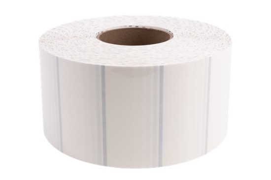 Imagen de BROTHER MOBILE, 4"X2" SYN (POLYESTER) CLEAR LABEL (USE WAX/RESIN OR RESIN RIBBON), 8"OD/3"CORE, 3,290 LABELS/ROLL, 4 ROLLS/CASE