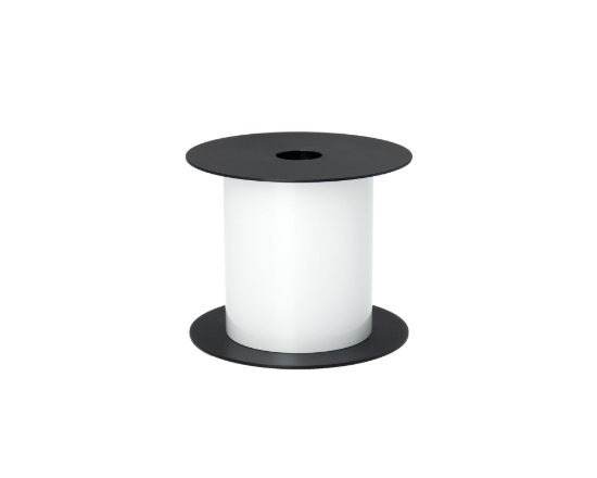 Imagen de BROTHER MOBILE, 4" WIDE TT ESD CONTINUOUS WHITE LABEL (USE BMSLPR03XX INK RIBBONS), 3MIL,5"OD/1"CORE,50FT/ROLL, 1 ROLL/UNIT