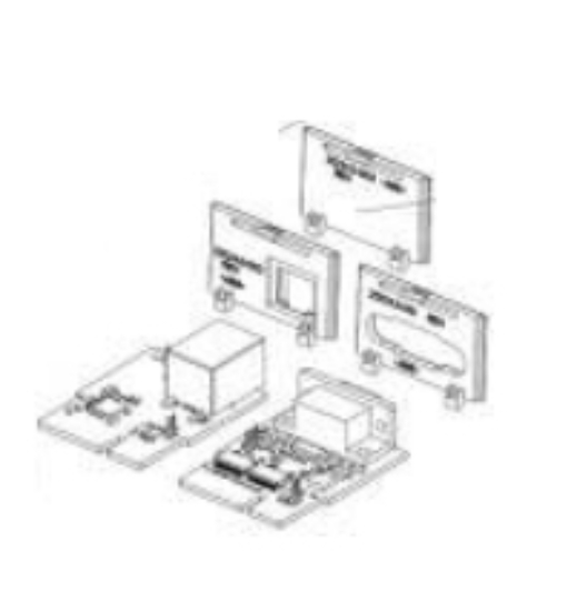 Imagen de ZEBRA AIT, PART, KIT, REAR BEZELS AND WIFI BEZEL FOR STANDARD MODELS, ZD411D, ZD611D, ZD421D