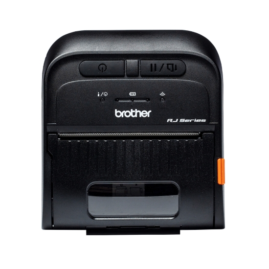 Imagen de BROTHER MOBILE, EOL, RUGGEDJET GO-3" MOBILE RECEIPT PRINTER W/ USB, BLUETOOTH, WI-FI, NFC PAIRING - INCLUDES 2 YEAR PREMIER WARRANTY, LI-ION BATTERY, WALL CHARGER, & BELT CLIP