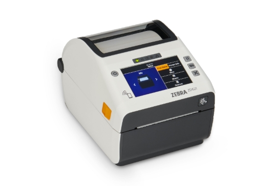 Imagen de ZEBRA AIT, PRINTER, ZD621, DIRECT THERMAL, HEALTHCARE, COLOR TOUCH LCD; 300 DPI, USB, USB HOST, ETHERNET, SERIAL, BTLE5, US CORD, EZPL