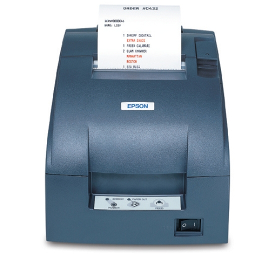 Imagen de EPSON, EOL, REFER TO C31CL27042A3, TM-U220B, DOT MATRIX RECEIPT PRINTER, USB, NO DISPLAY MODULE OR HUB PORT, EPSON DARK GRAY, AUTOCUTTER, POWER SUPPLY INCLUDED