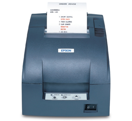 Imagen de EPSON, EOL, REFER TO C31CL27042A2, TM-U220PB, DOT MATRIX RECEIPT PRINTER, PARALLEL, EPSON DARK GRAY, AUTOCUTTER, POWER SUPPLY INCLUDED