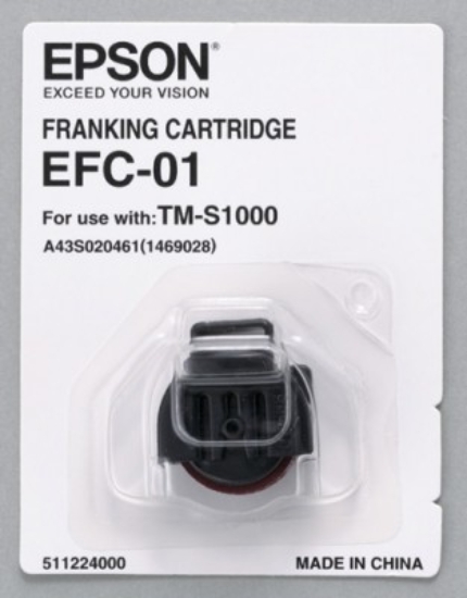 Imagen de EPSON, EFC-01, CONSUMABLES, CAPTUREONE FRANKING CARTRIDGE - RED INK(CAPTURE ONE)