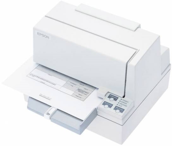 Imagen de EPSON, TM-U590, DOT MATRIX SLIP PRINTER, USB, NO DISPLAY MODULE, NO HUB, EPSON COOL WHITE, NO MICR, REQUIRES POWER SUPPLY
