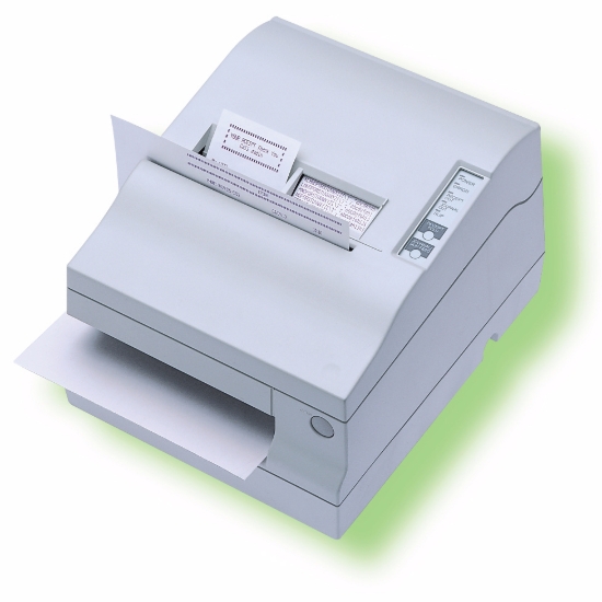 Imagen de EPSON, TM-U950-081, DOT MATRIX RECEIPT, JOURNAL AND SLIP PRINTER, SERIAL, JOURNAL LOCK, NO MICR, EPSON COOL WHITE, REQ P/S