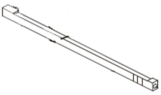 Imagen de ZEBRA AIT, PART, BAR PEEL, TEAR 140XI3PLUS, 105SL