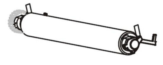 Imagen de ZEBRA AIT, GX420D,GK420D, SPARE PART, PLATEN STD GX420D
