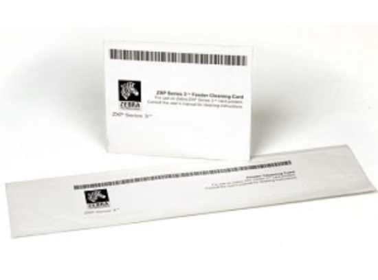 Imagen de ZEBRACARD, REFER TO 105999-302 , ZEBRACARD, ENHANCED ZXP SERIES 3, CLEANING KIT, 4 PRINT ENGINE CLEANING CARDS AND 4 FEEDER CLEANING CARDS (ENOUGH FOR 4,000 PRINTS)